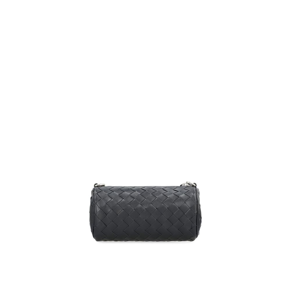 Bottega Veneta Black Calfskin Crossbody Bag