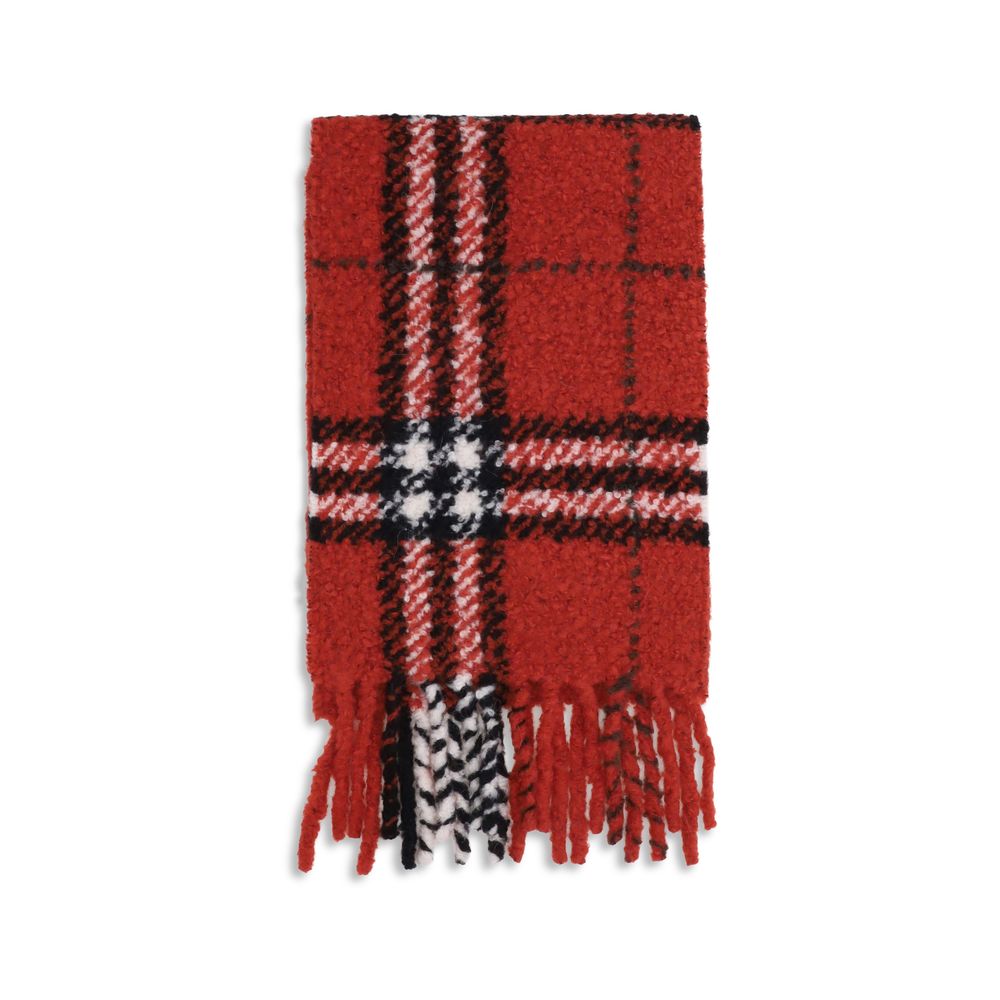 Burberry Multicolor Alpaca Vicugna Pacos Scarf