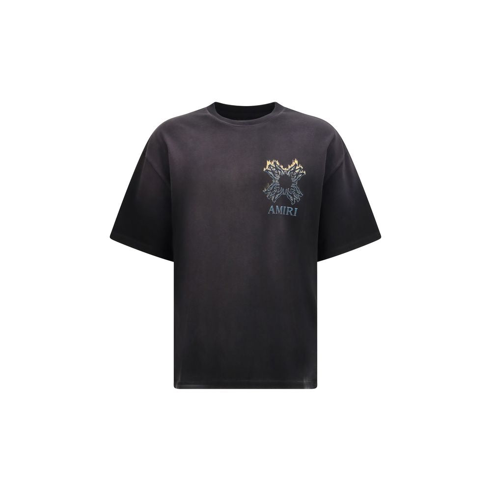 Amiri Black Cotton T-Shirt