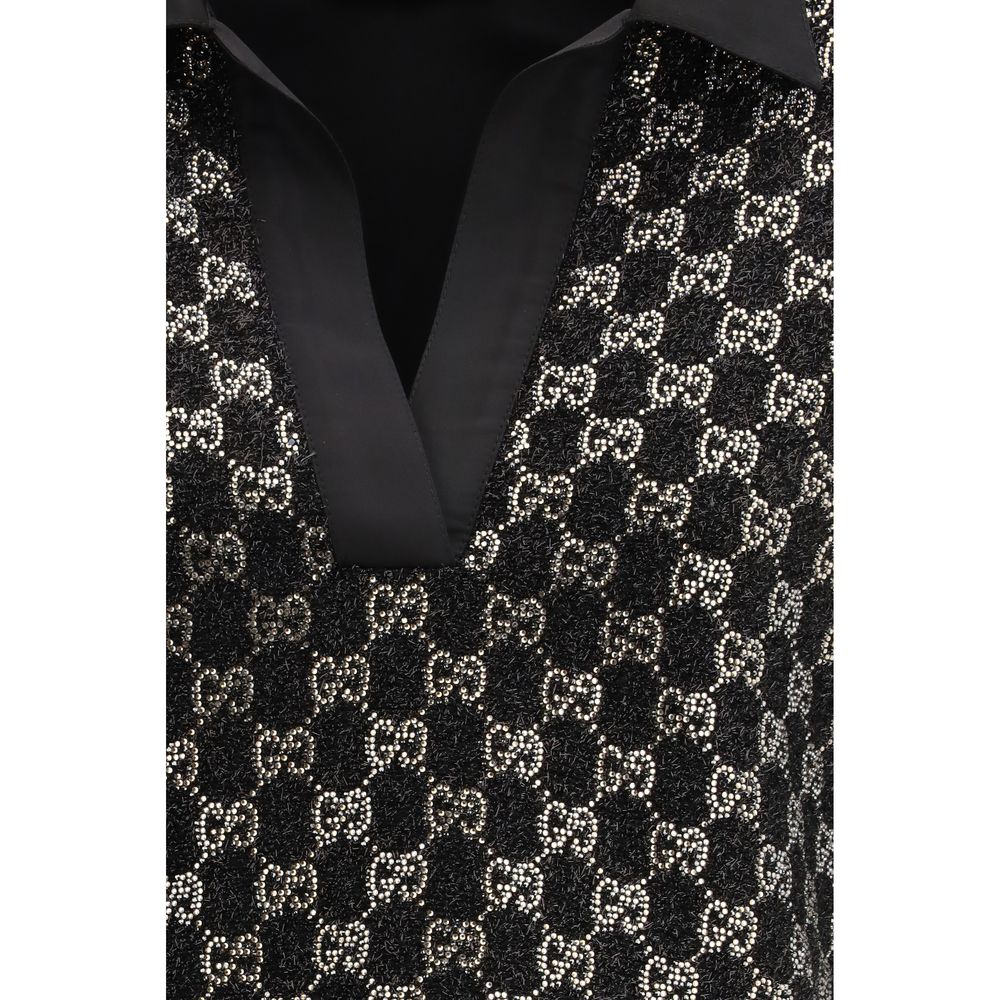 Gucci Black Viscose Shirt