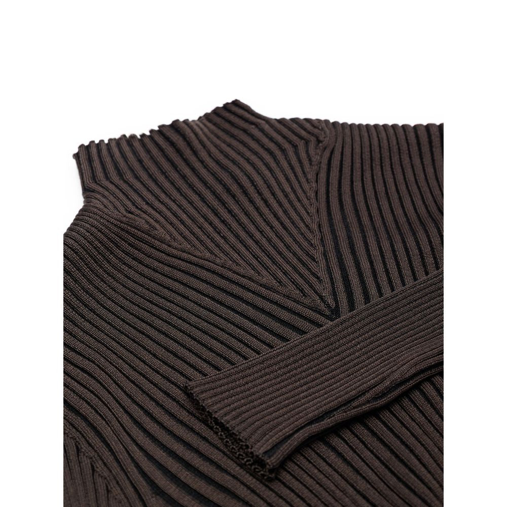 Bottega Veneta Brown Viscose Turtleneck