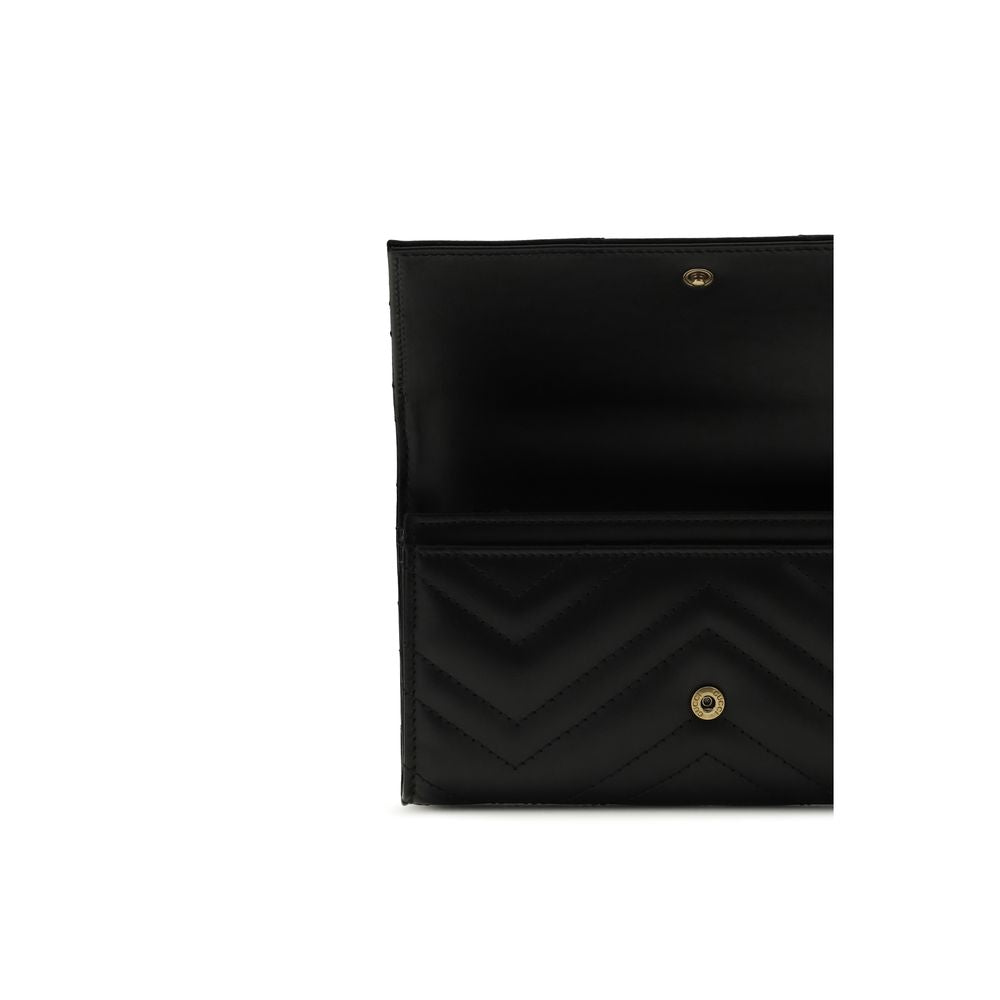 Gucci Black Calf Leather Bos Taurus Wallet