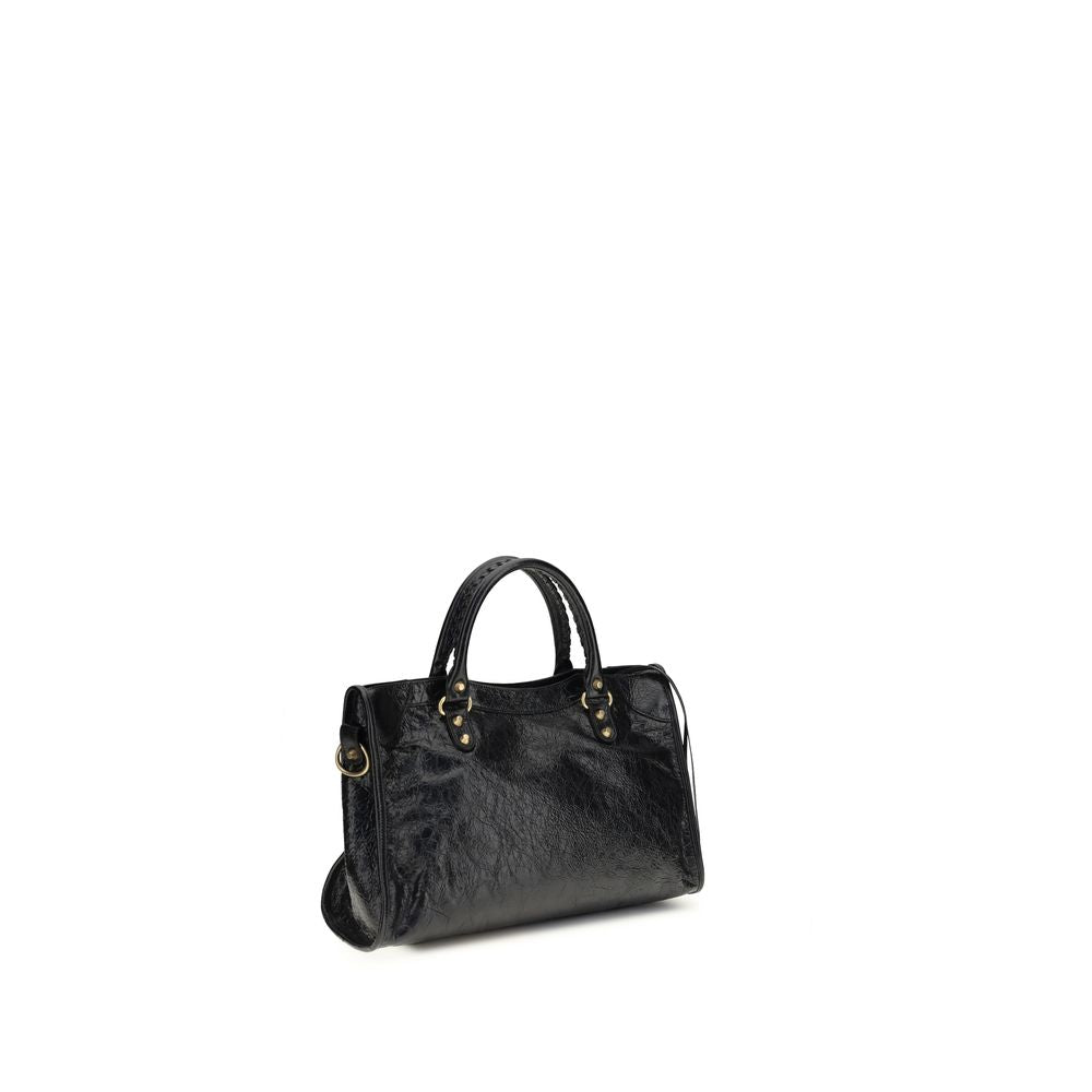 Balenciaga Black Lamb Ovis Aries Aries Handbag