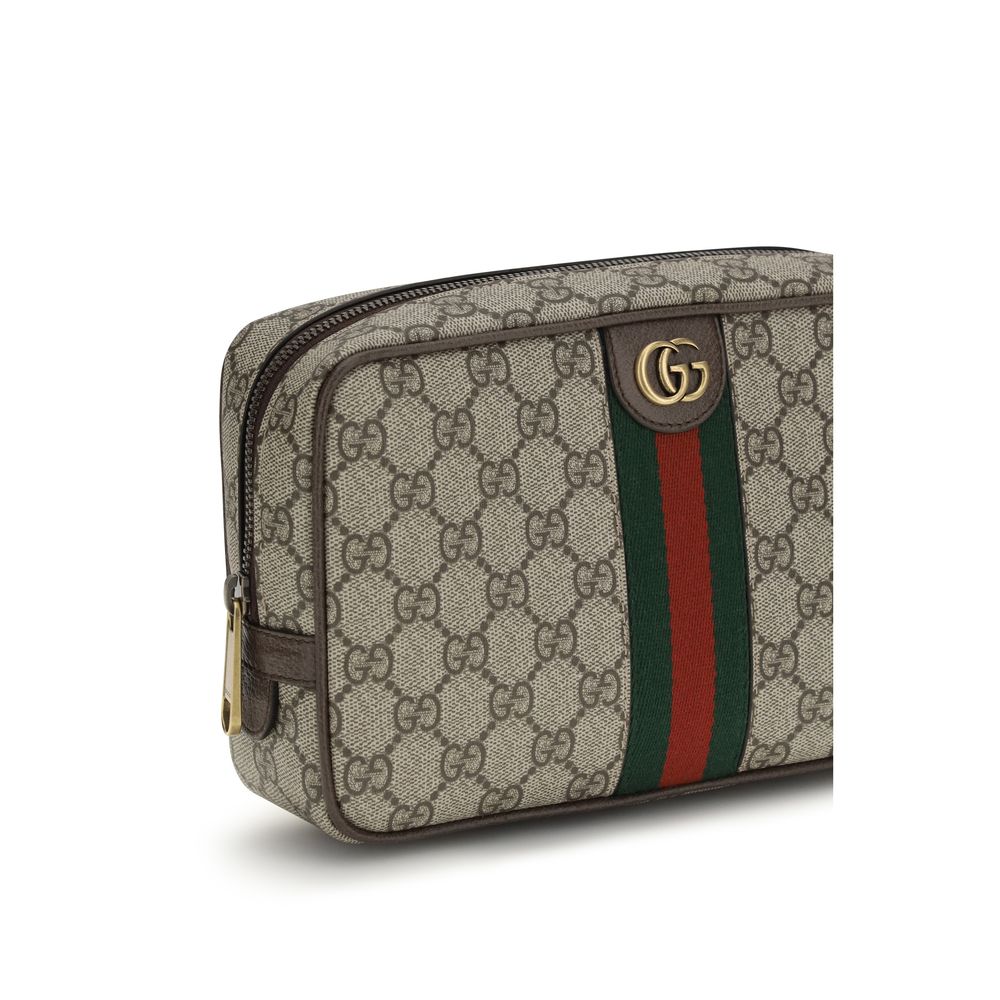 Accesorii din material textil gri Gucci