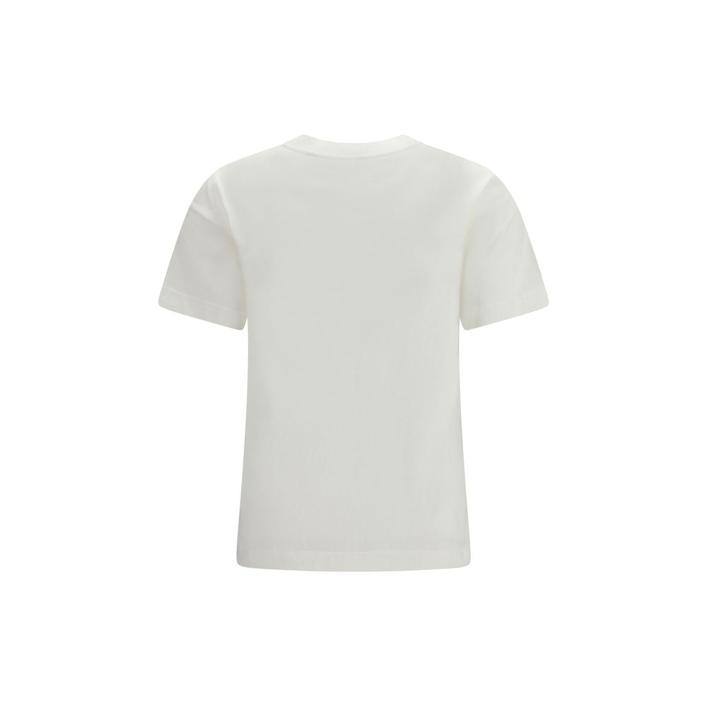 Burberry White Cotton T-Shirt