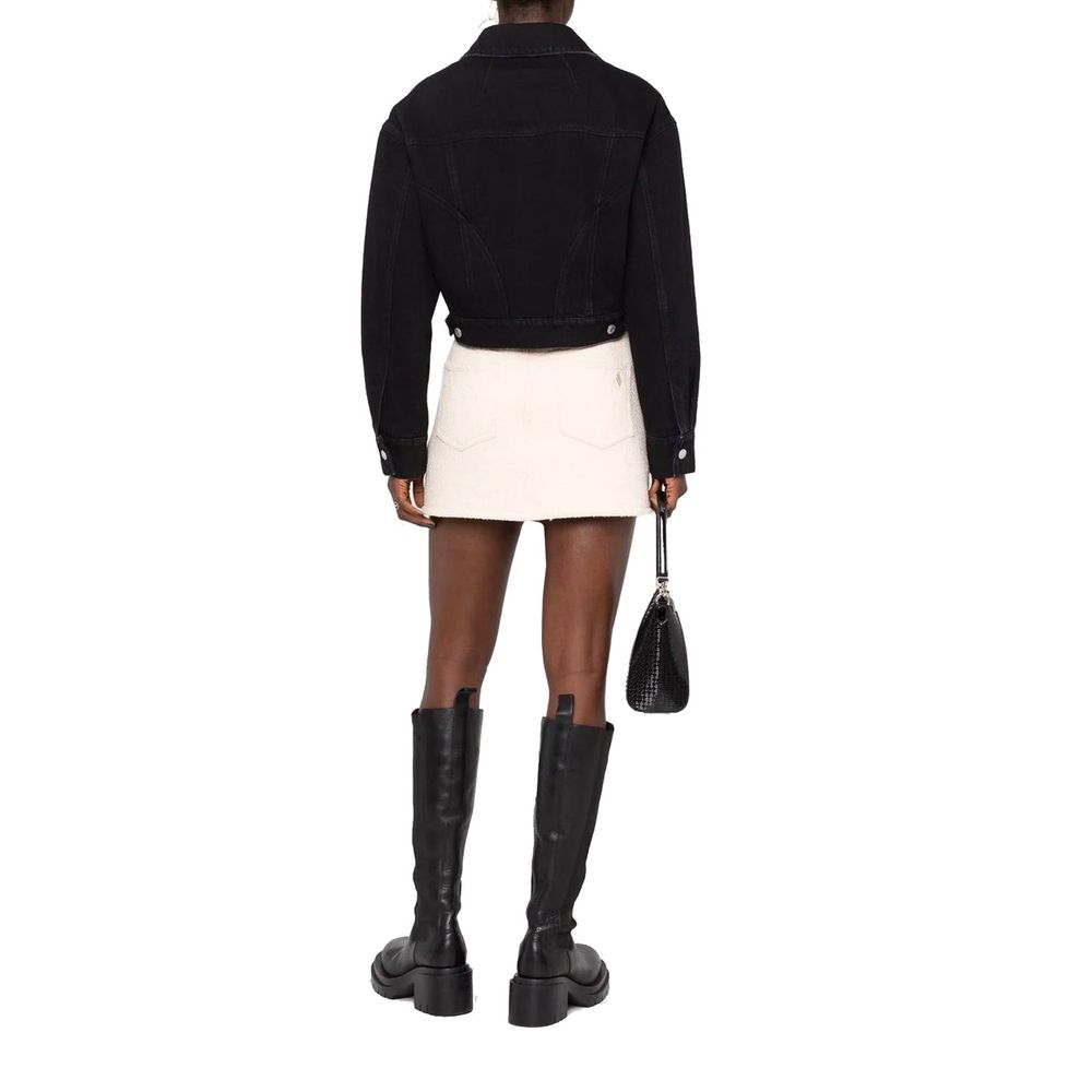 Alexander McQueen Black Cotton Denim Jacket