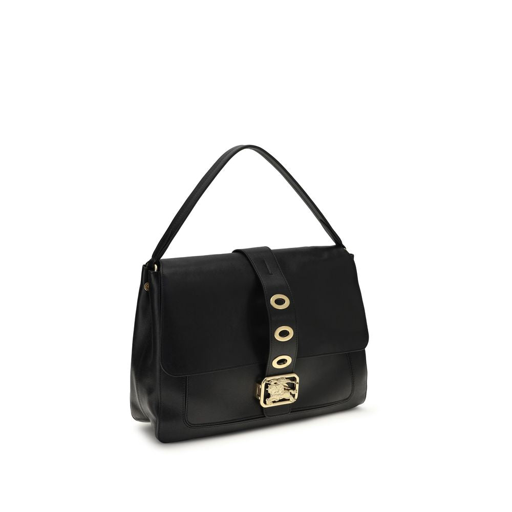 Burberry Black Lamb Ovis Aries Aries Shoulder Bag