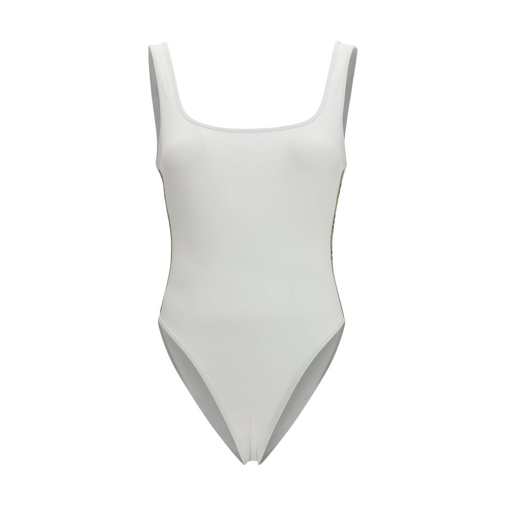 Burberry White Polyamide One-Piece Swimsuit
