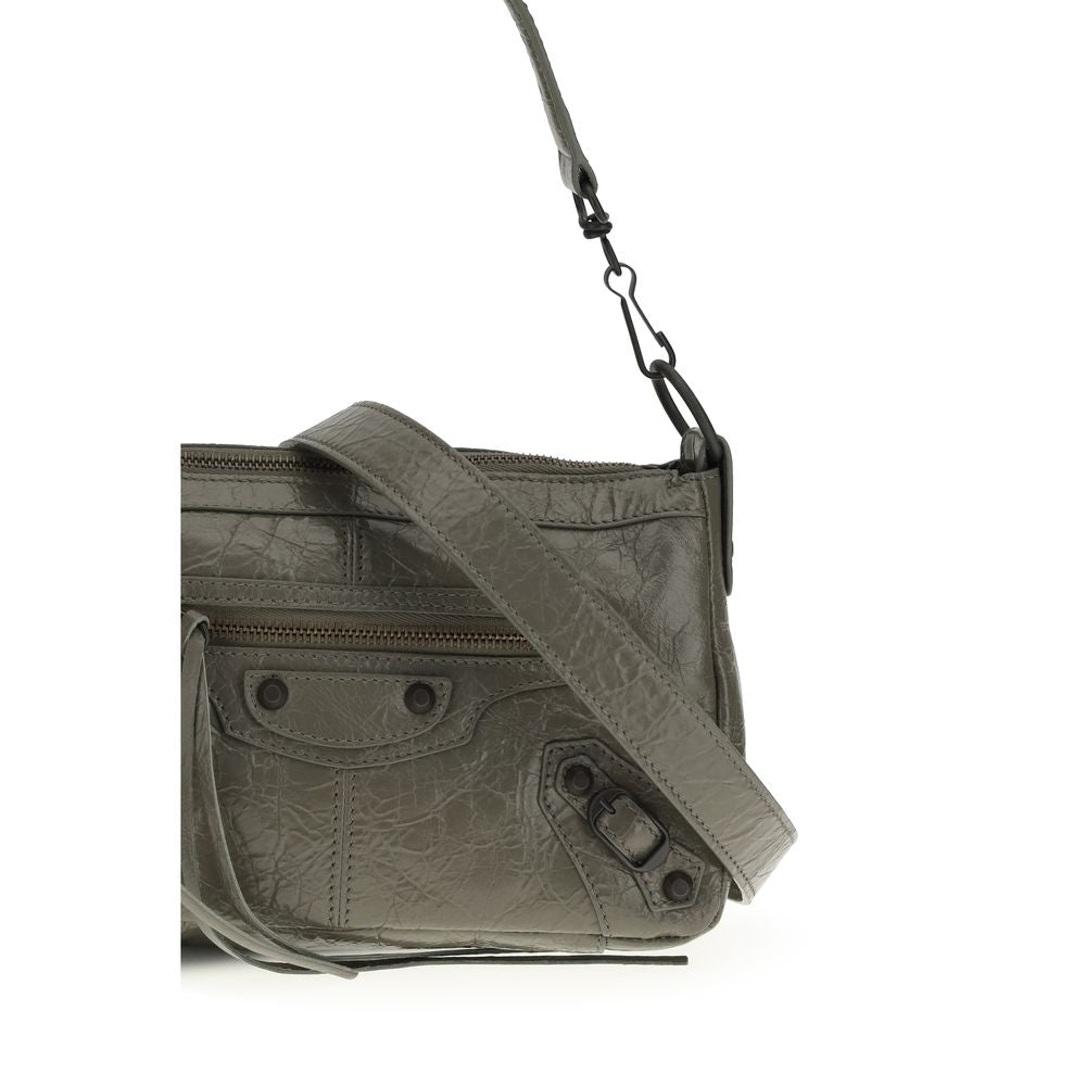 Balenciaga Bicolor Lamb Ovis Aries Aries Shoulder Bag