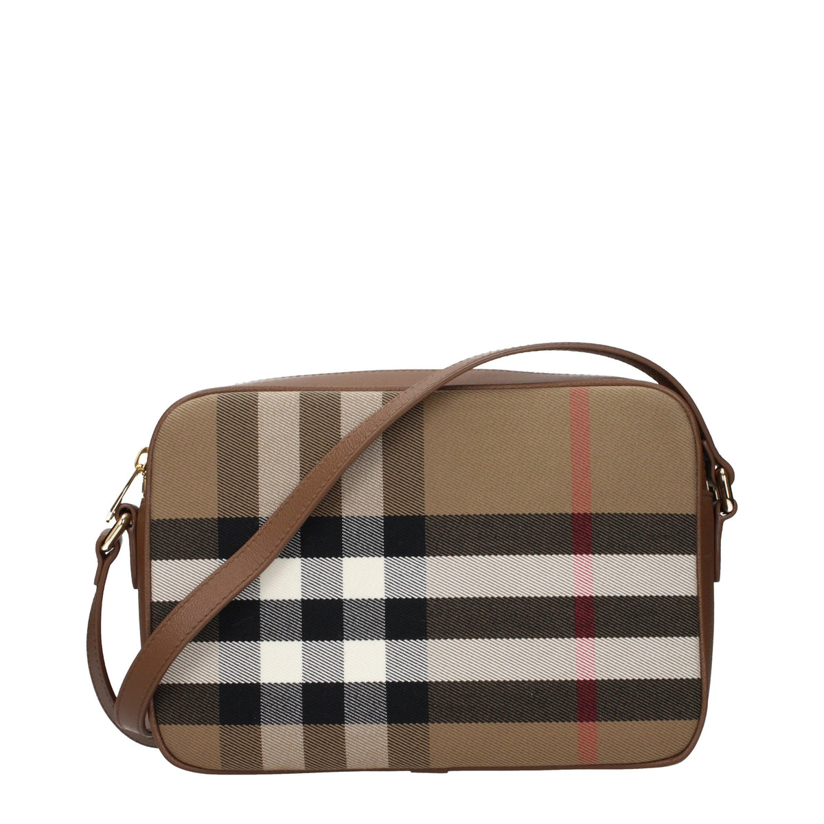 Burberry Beige Fabric Crossbody Bag
