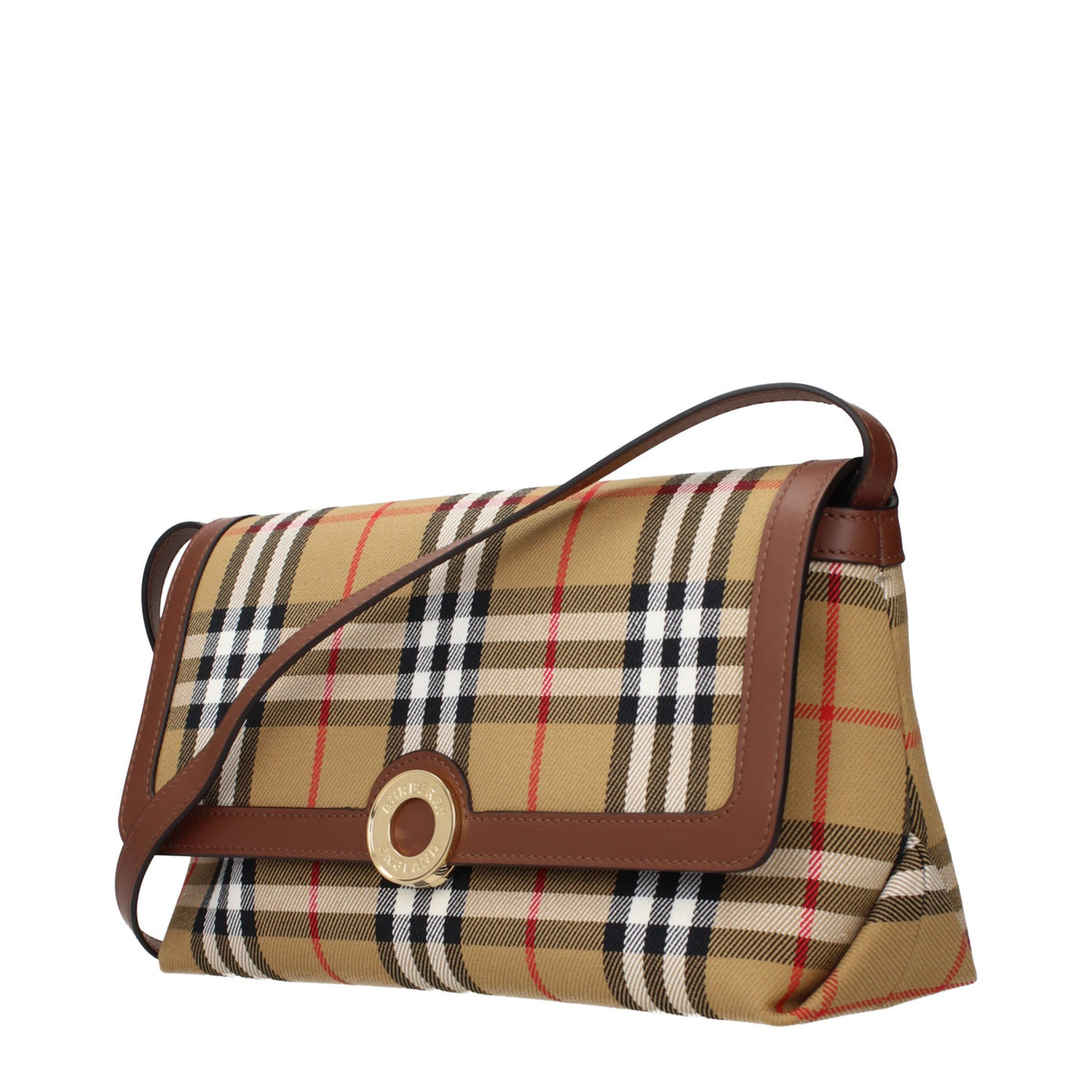 Burberry Beige Fabric Crossbody Bag