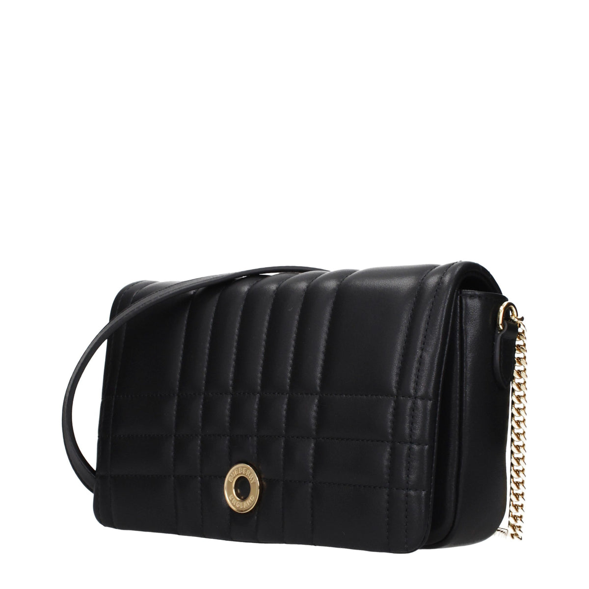 Burberry Black Leather Crossbody Bag
