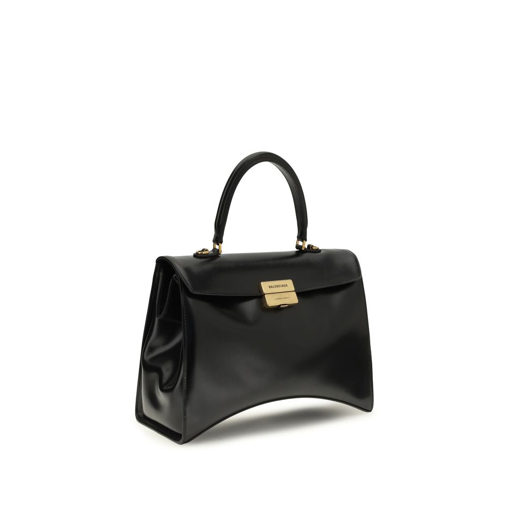 Balenciaga Black Calf Leather Bos Taurus Handbag