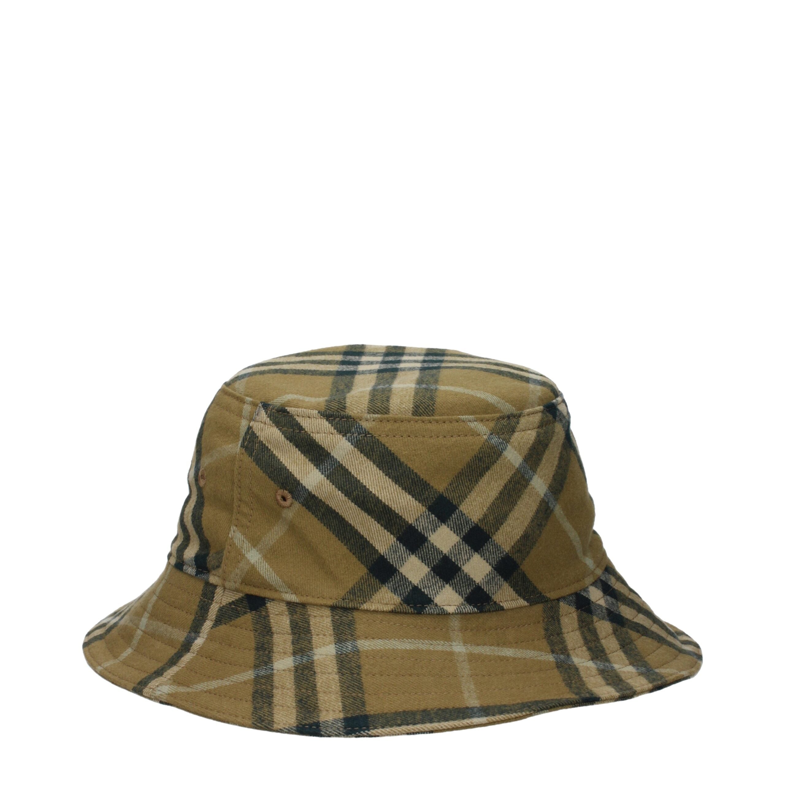 Burberry Green Cotton Bucket Hat