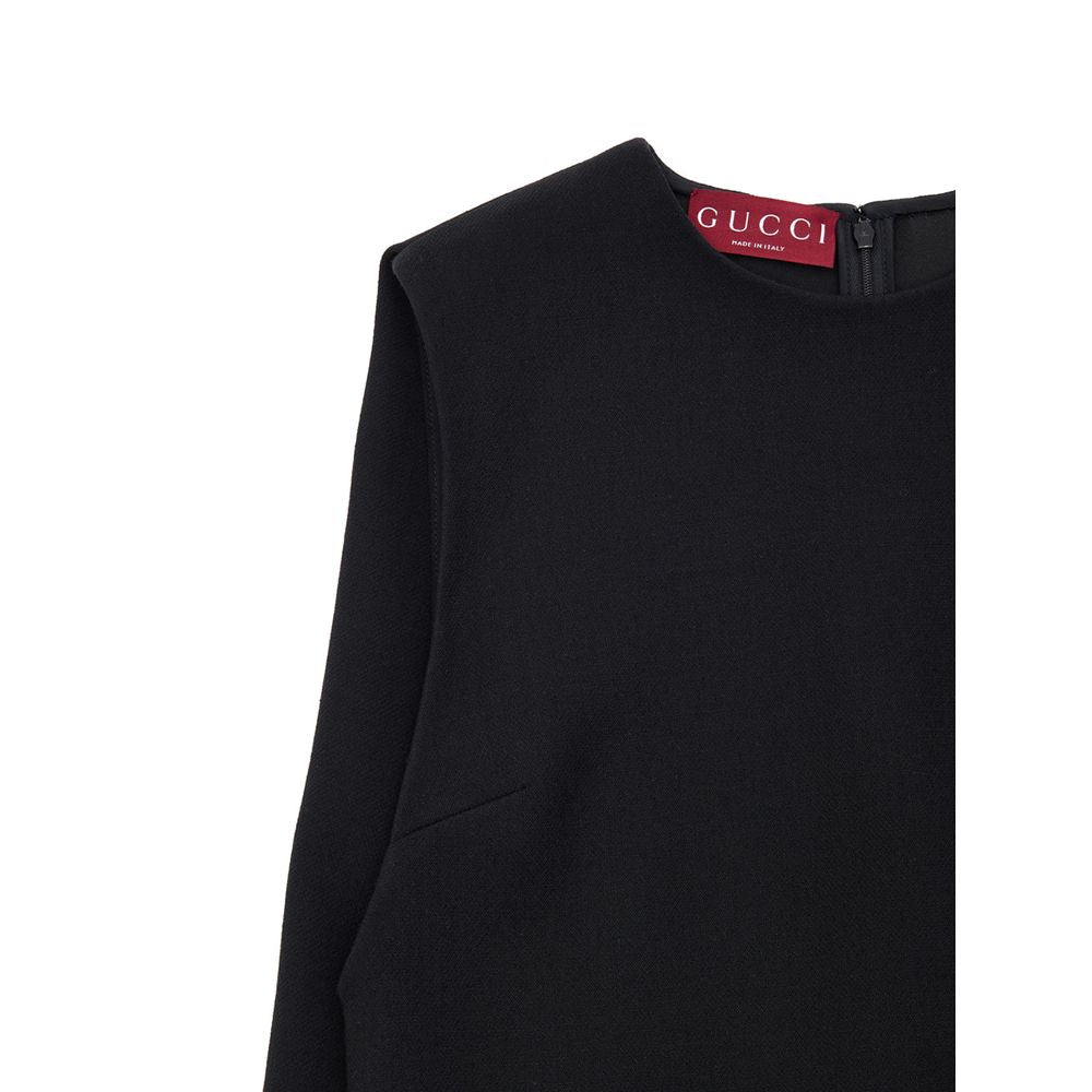 Gucci Black Wool Casual Dress