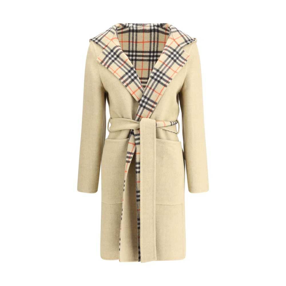 Burberry Beige Wool Coat