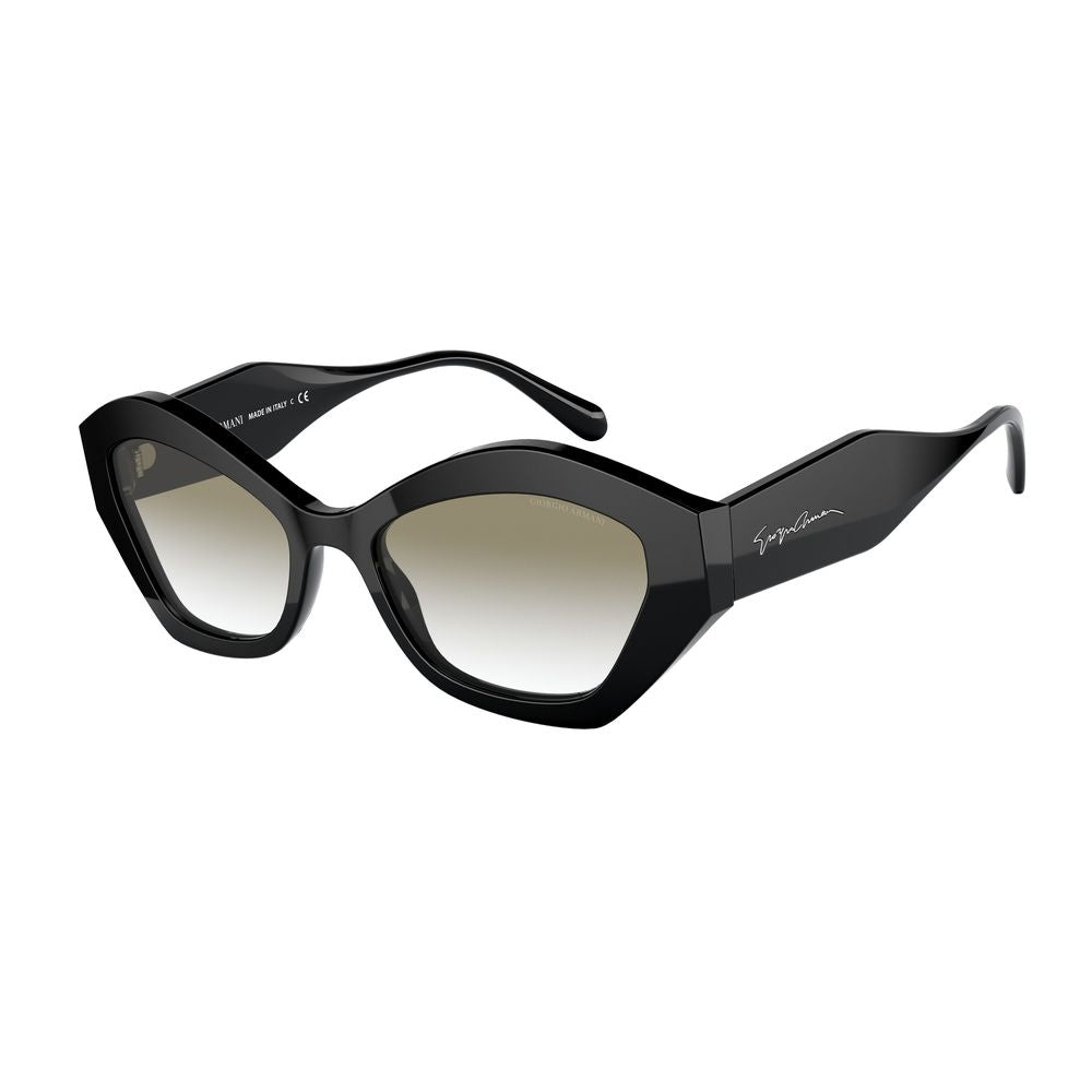Ochelari de soare Giorgio Armani din acetat negru