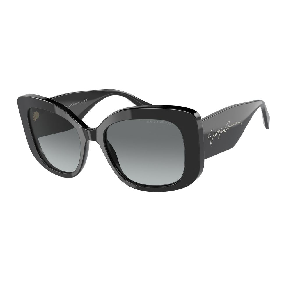 Ochelari de soare Giorgio Armani din acetat negru