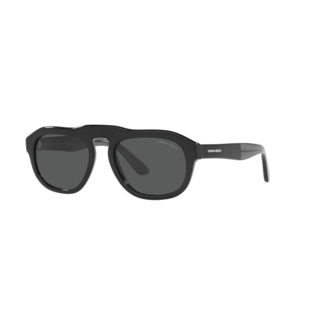 Ochelari de soare Giorgio Armani din acetat negru