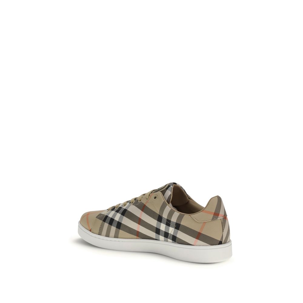 Burberry Multicolor Nylon Low Top Sneakers