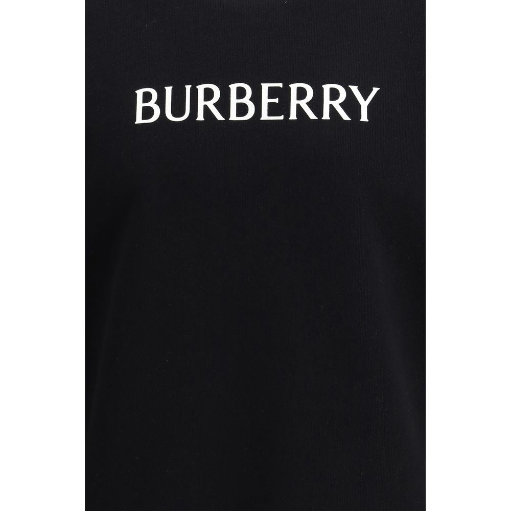Hanorac Burberry negru din bumbac
