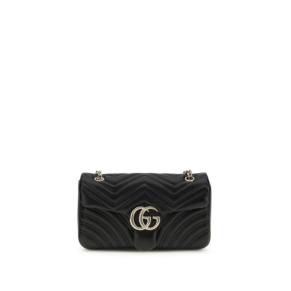 Gucci Black Calf Leather Bos Taurus Shoulder Bag