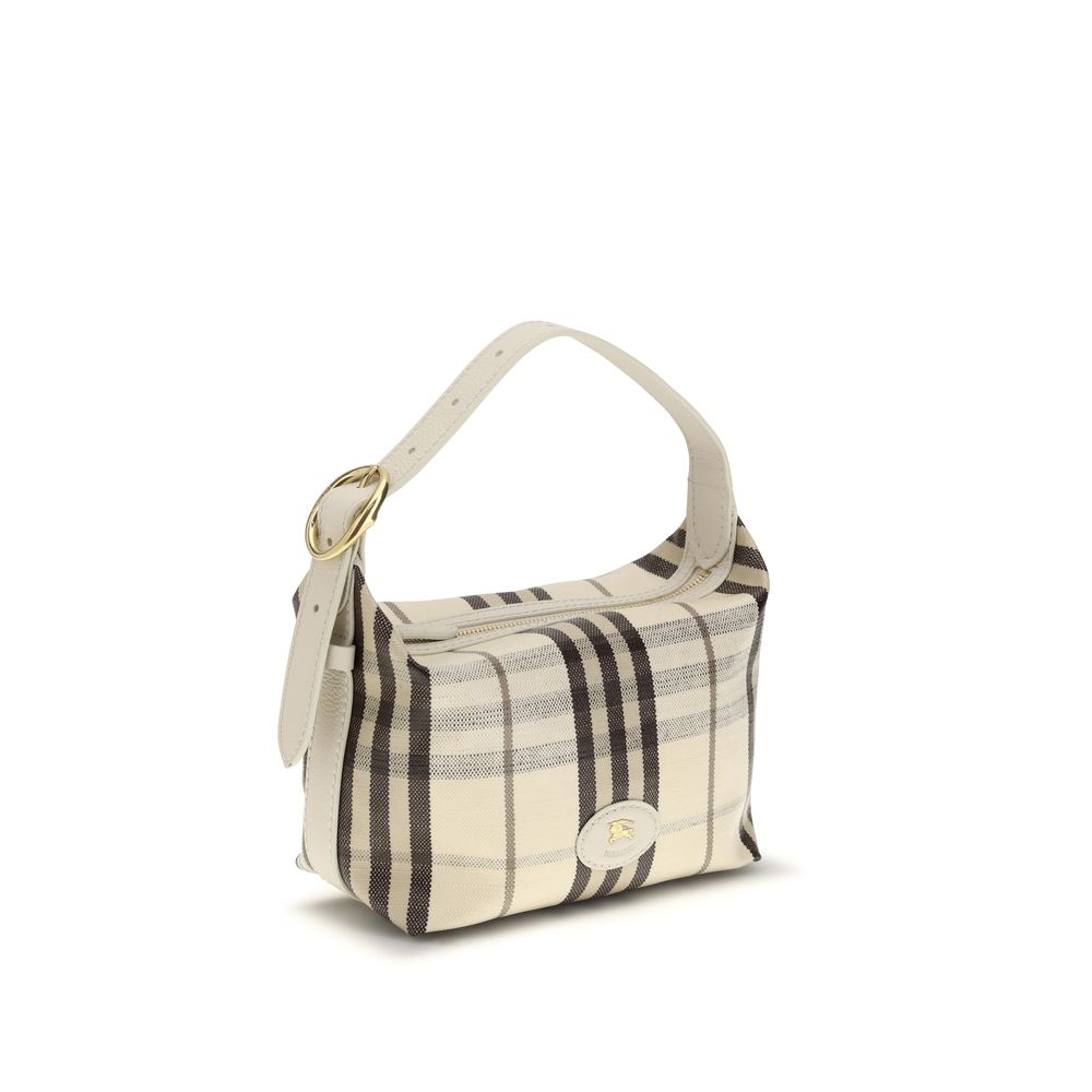 Burberry Beige Cotton Shoulder Bag
