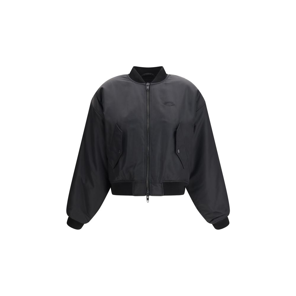 Balenciaga Black Polyamide Bomber