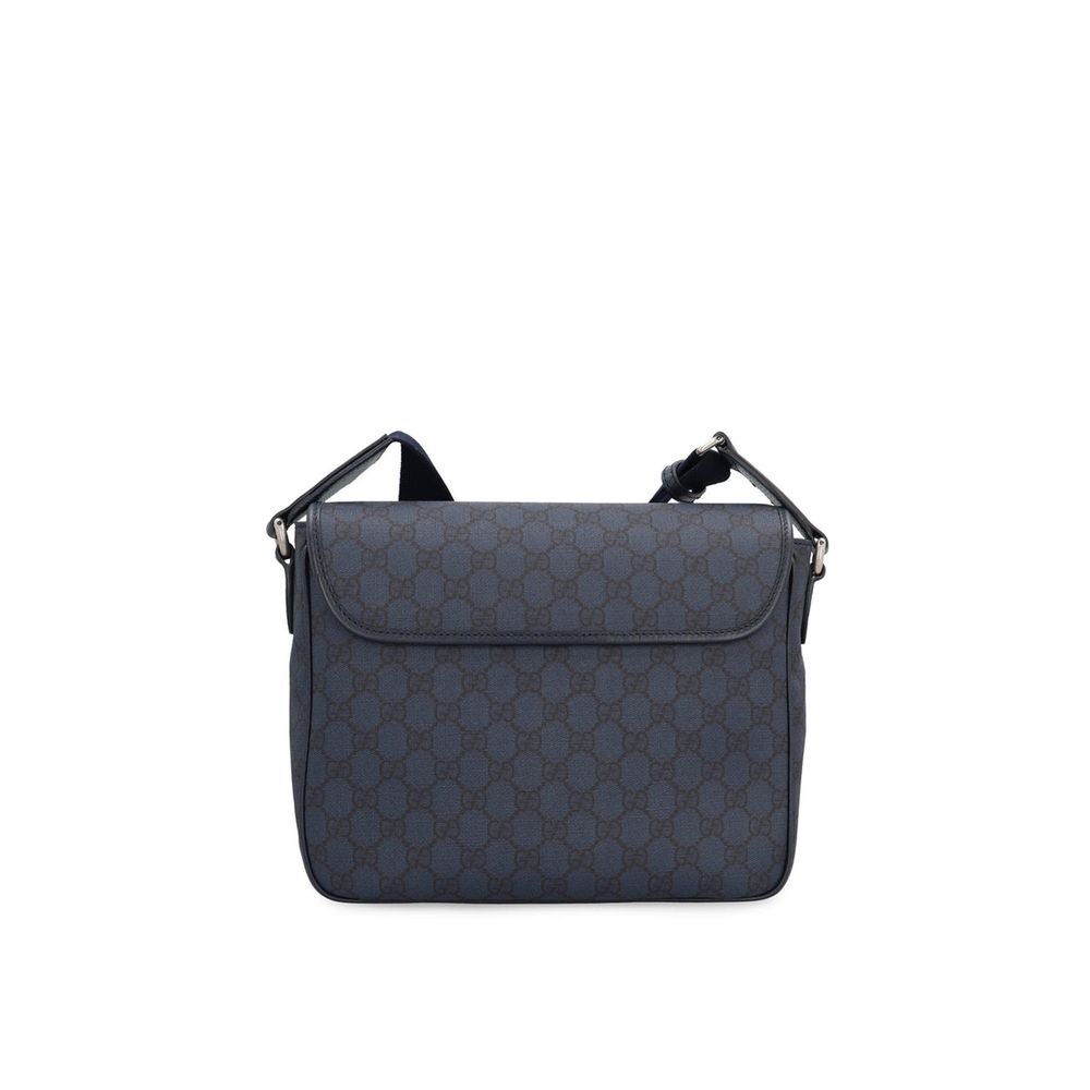 Gucci Blue Fabric Shoulder Bag