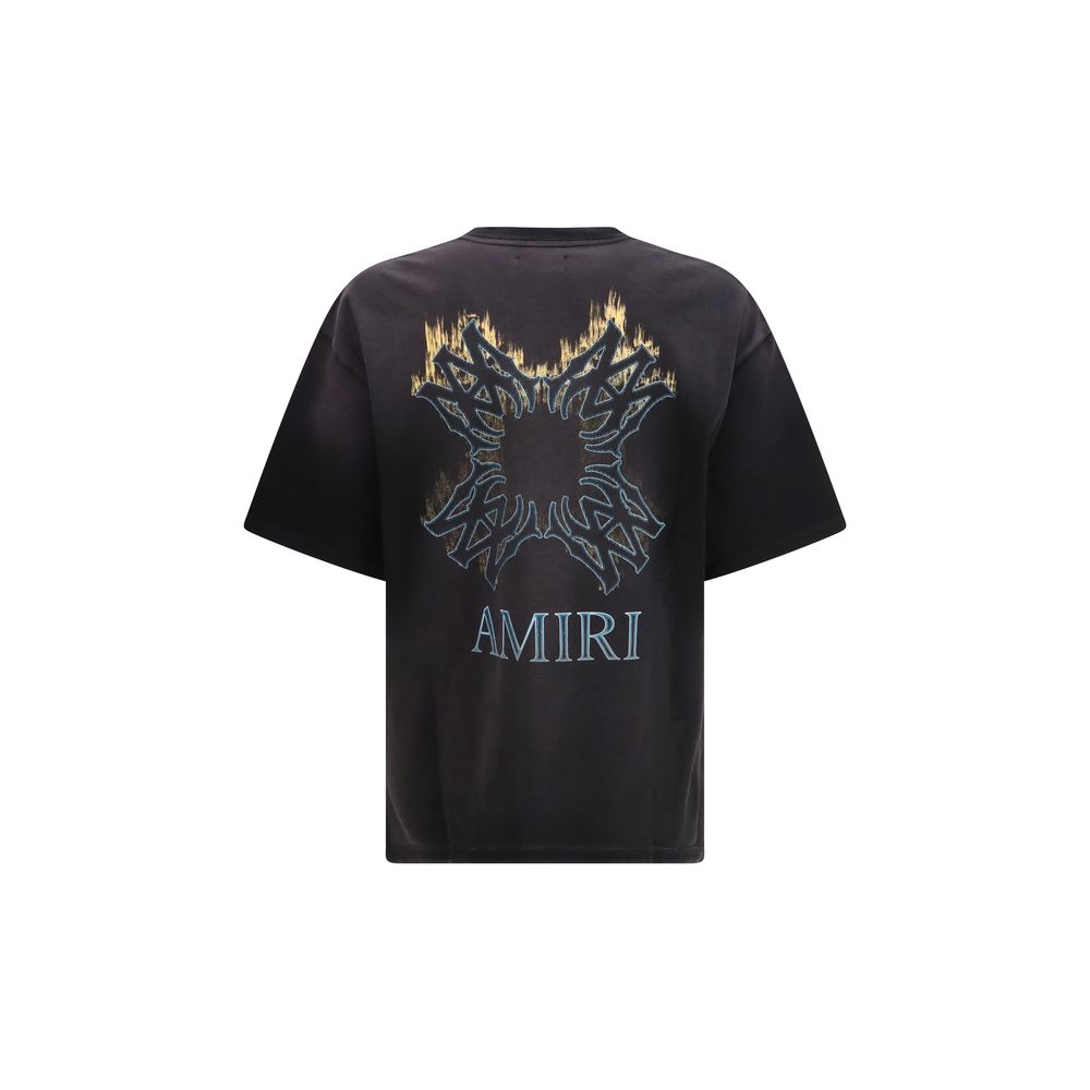 Amiri Black Cotton T-Shirt