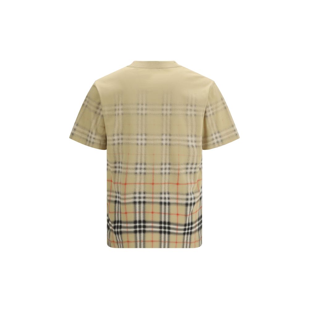 Burberry Beige Cotton T-Shirt