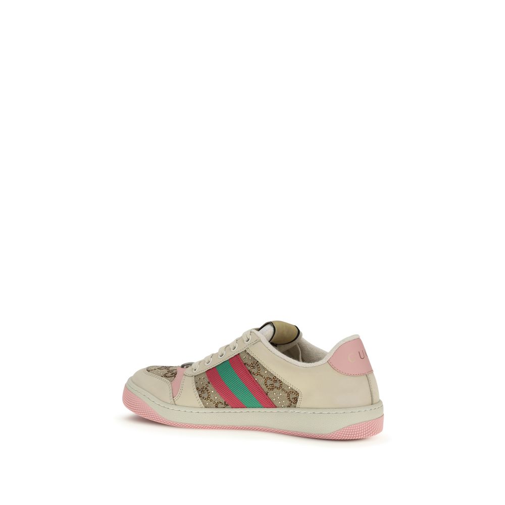 Gucci Multicolor Cotton Chunky Sneakers