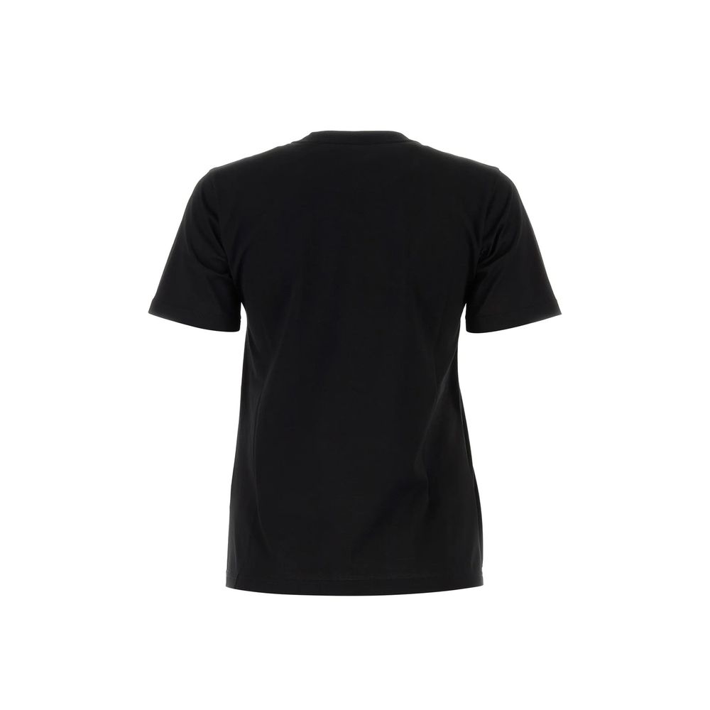 Burberry Black Cotton T-Shirt