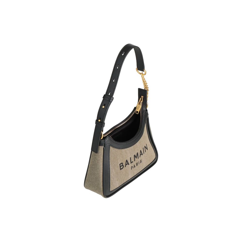 Balmain Bicolor Cotton Shoulder Bag