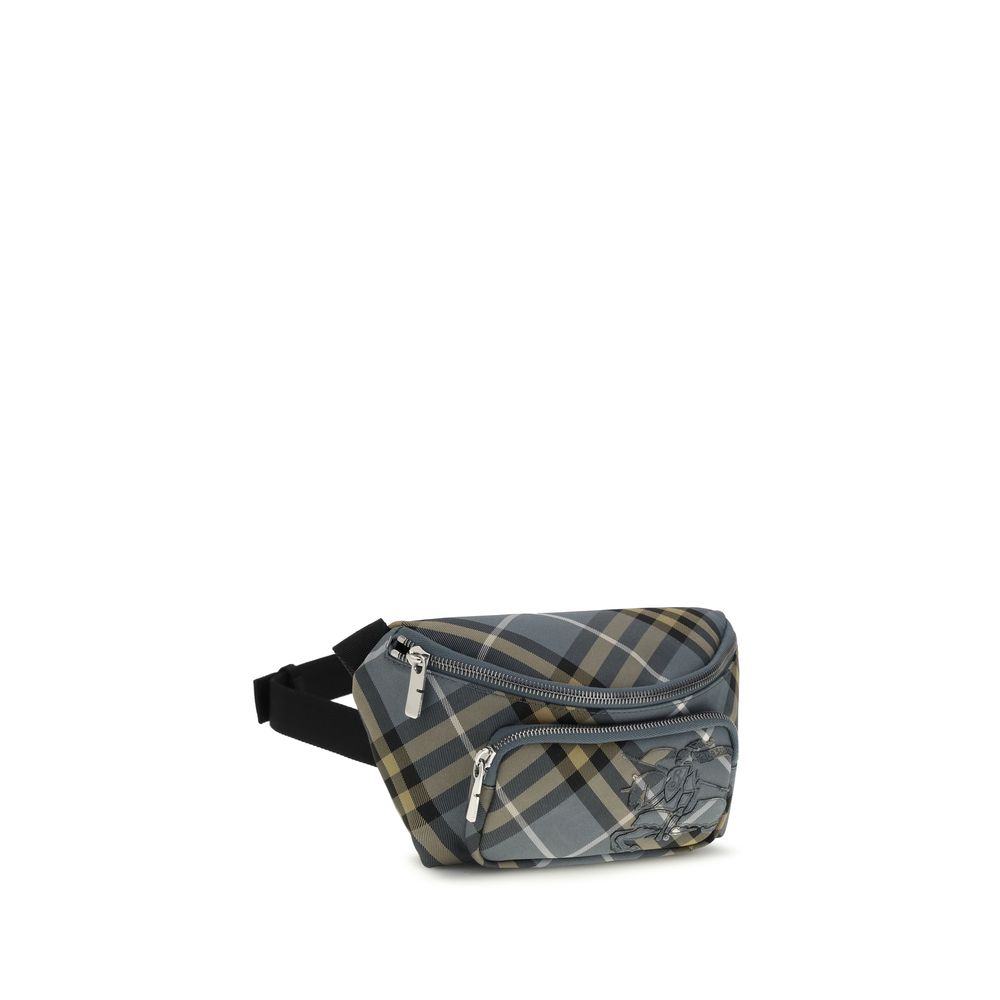 Burberry Multicolor Nylon Clutch Bag