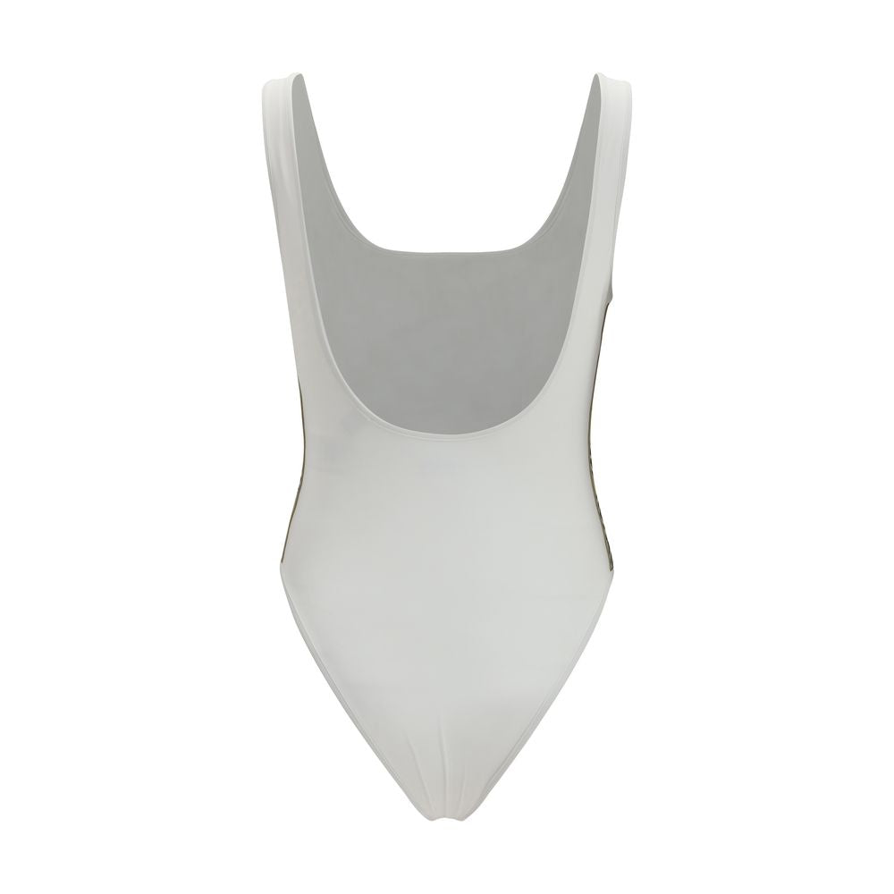 Burberry White Polyamide One-Piece Swimsuit