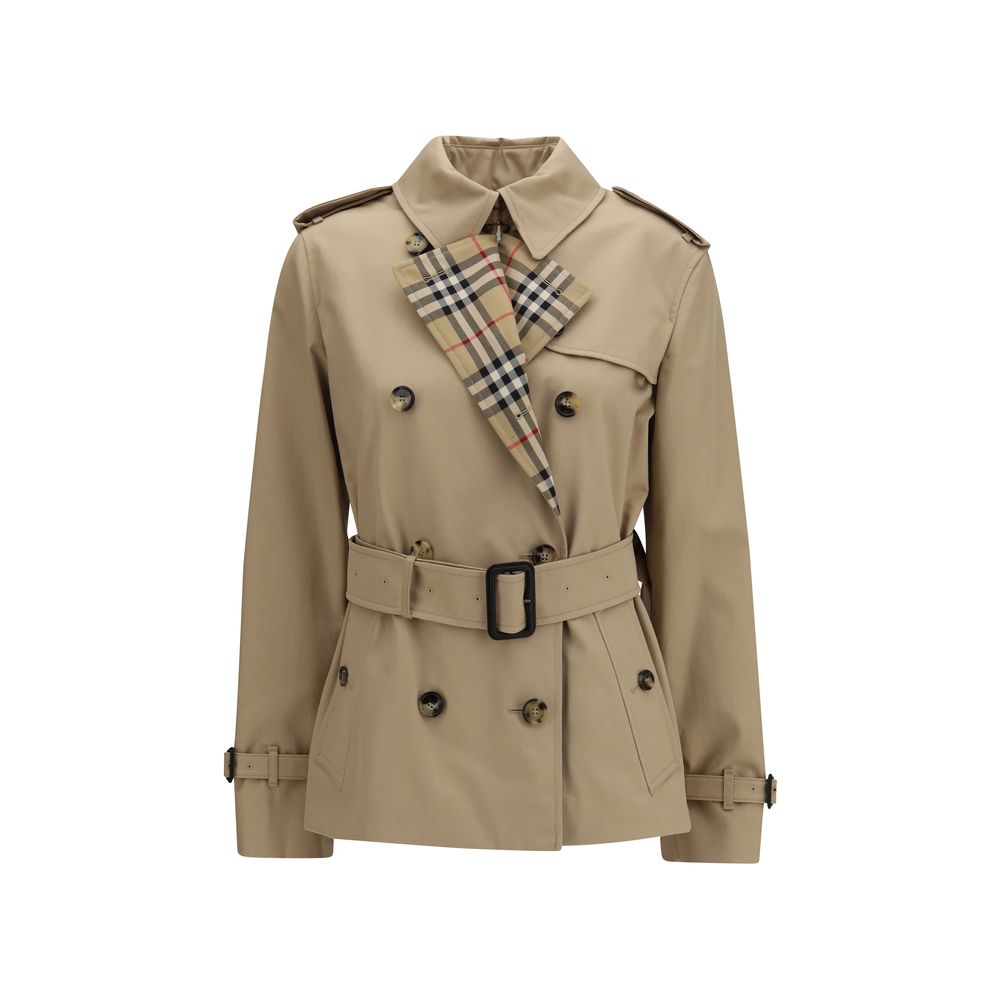 Burberry Beige Cotton Coat