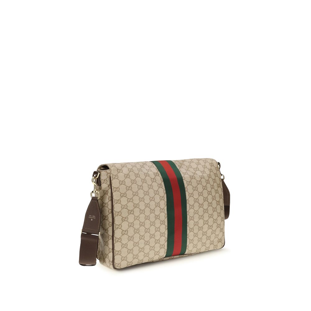 Gucci Beige Fabric Shoulder Bag