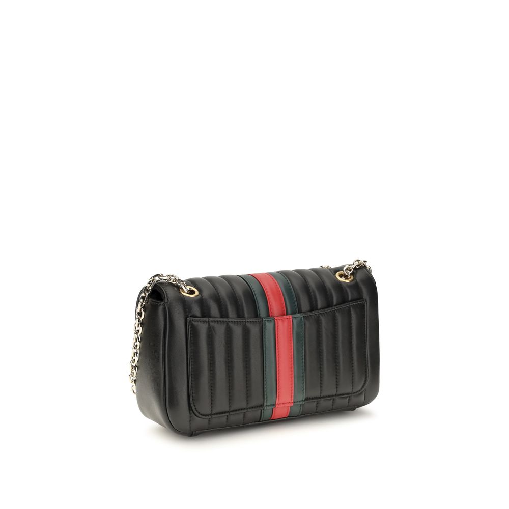 Gucci Black Calf Leather Bos Taurus Shoulder Bag