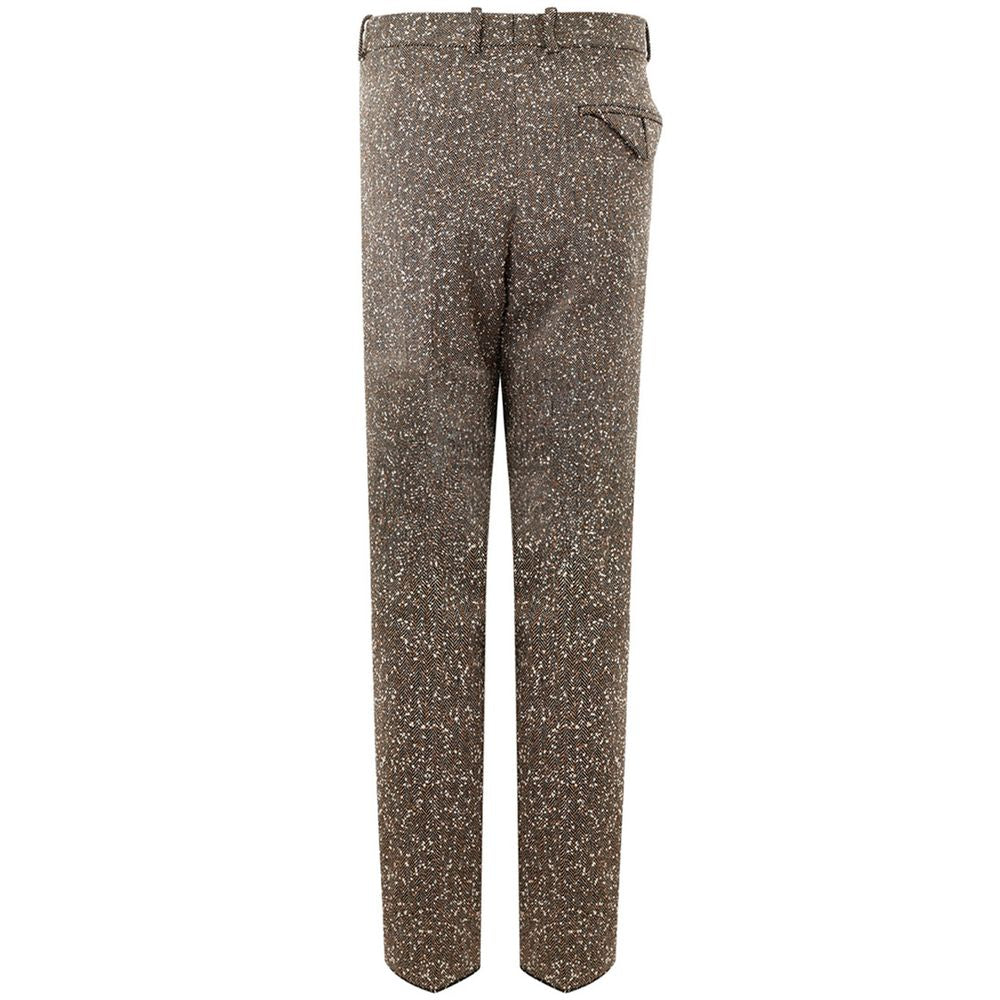 Bottega Veneta Multicolor Viscose Casual Pants