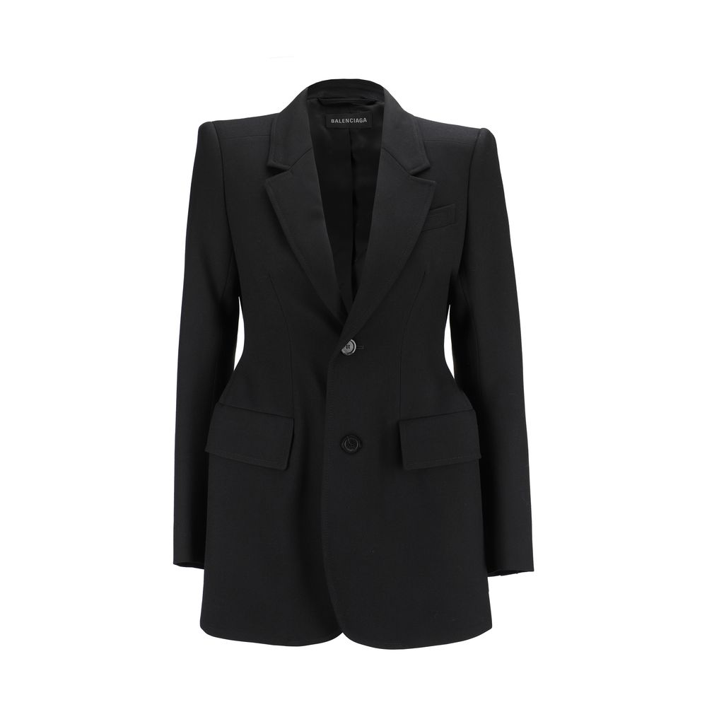 Balenciaga Black Wool Blazer