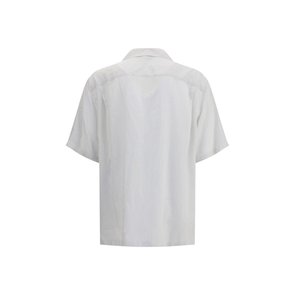 Alexander McQueen White Viscose Pattern Shirt
